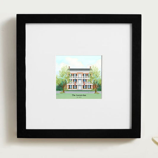 Aurora Inn Framed Mini