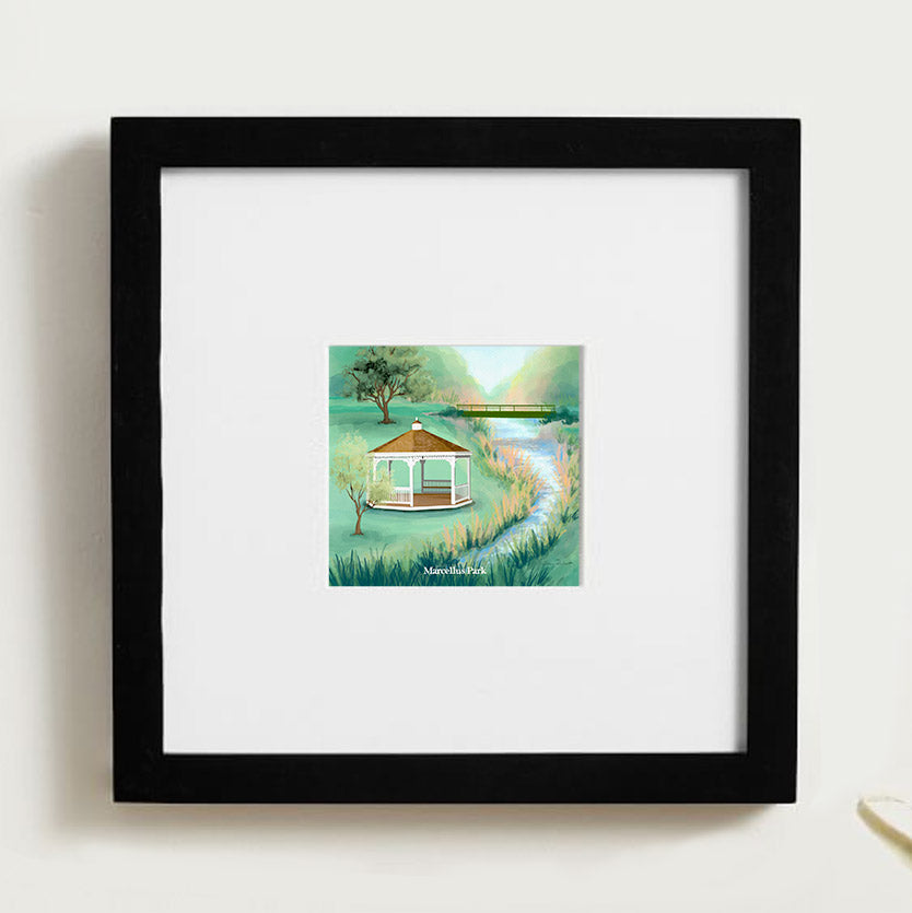 Marcellus Park Framed Mini Print