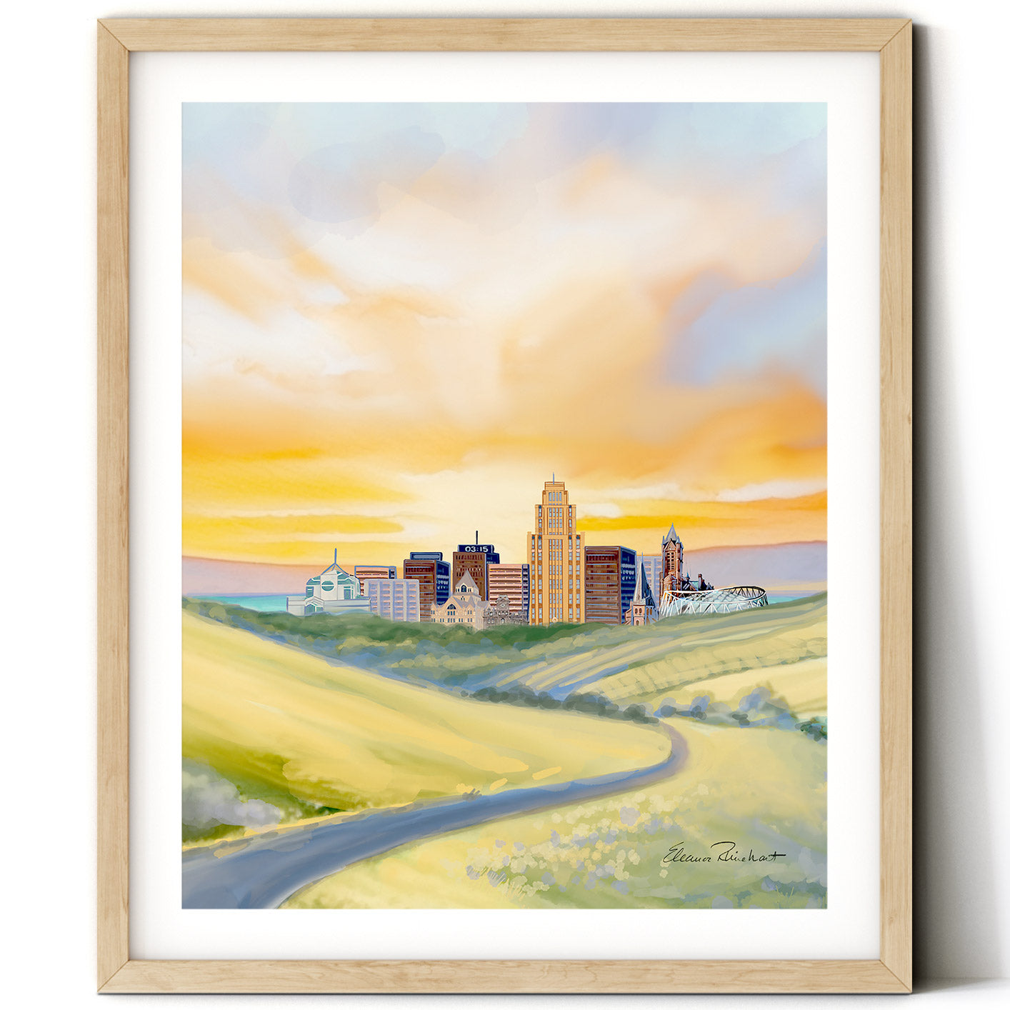 Syracuse New York Sunrise Fine Art Print