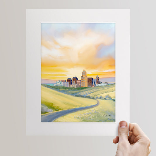 Syracuse New York Sunrise Fine Art Print