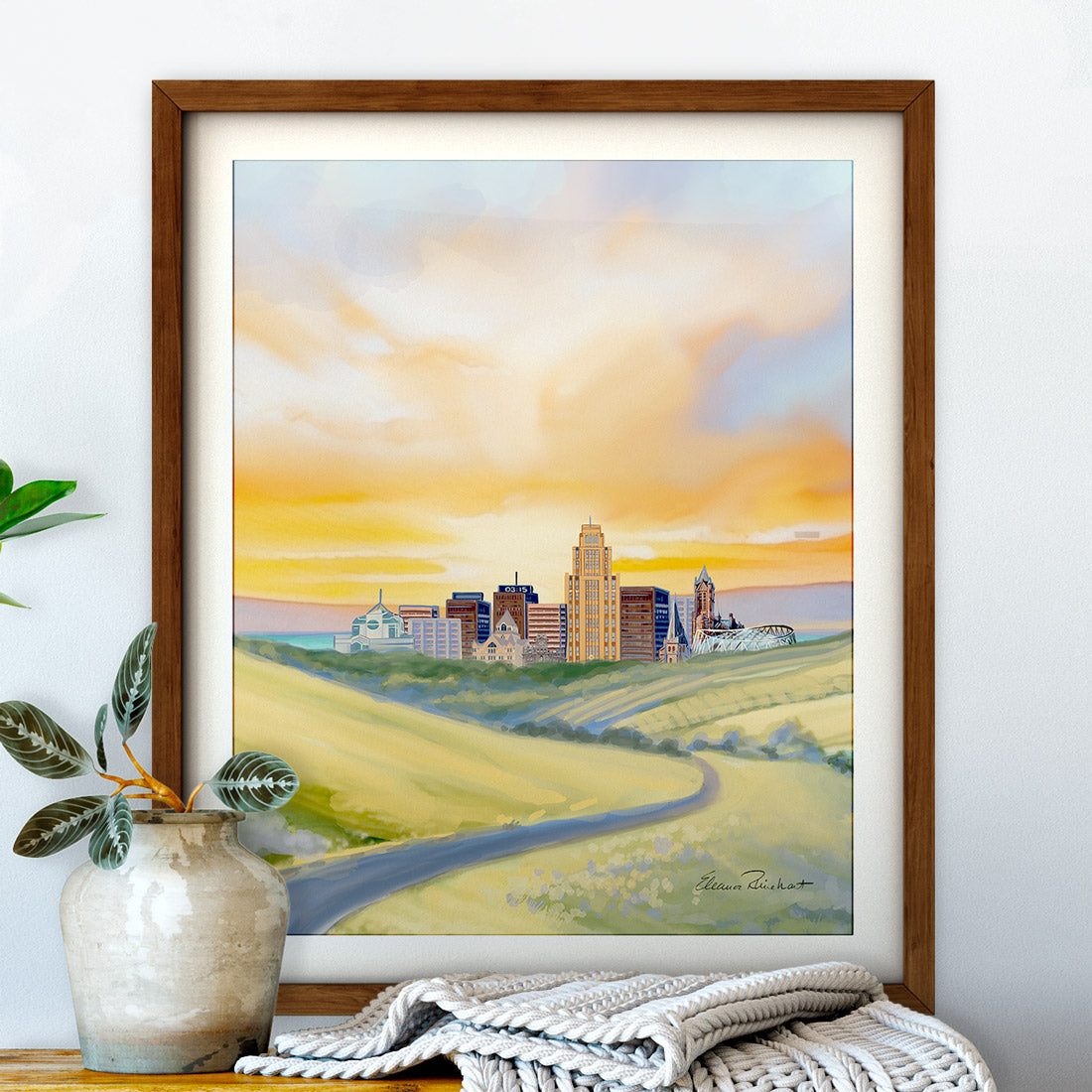 Syracuse New York Sunrise Fine Art Print