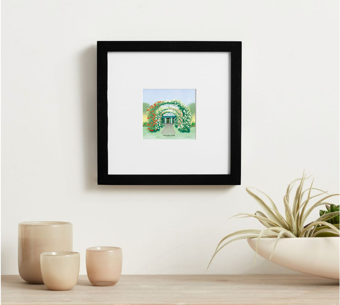 Thornden Park, Syracuse Framed Mini Print
