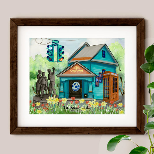 Tipperary Hill Spring, Syracuse, NY Fine Art Print