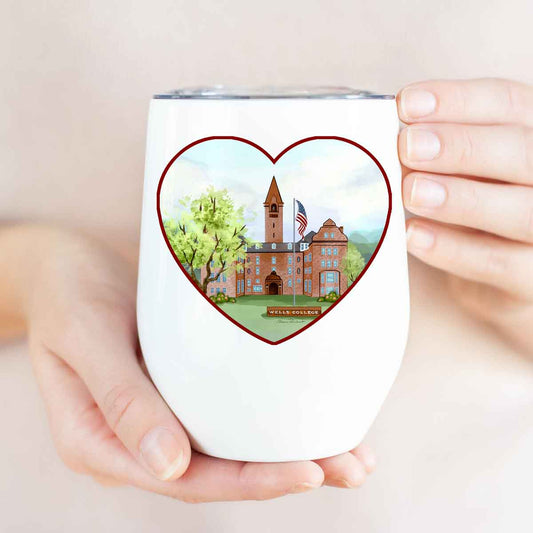 Wells College, Aurora NY Wine Tumbler Stainless Steel