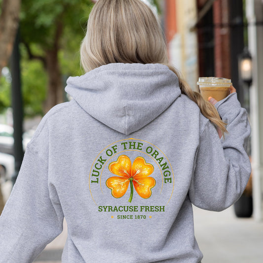 Luck of the Orange, Hoodie Syracuse, NY, 3 Colors