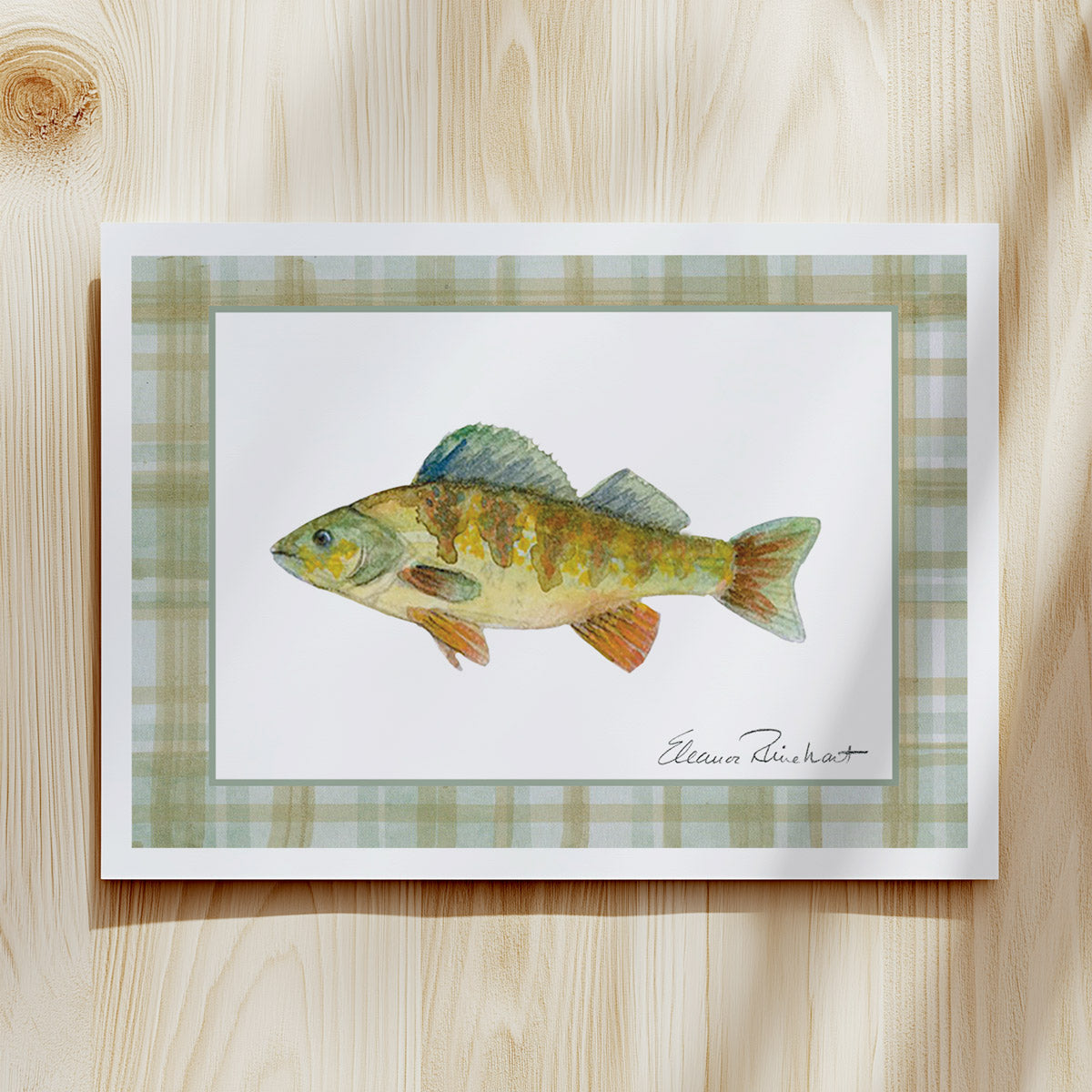 Fish Story Perch  — ART PRINT