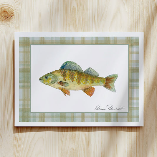 Fish Story Perch  — ART PRINT