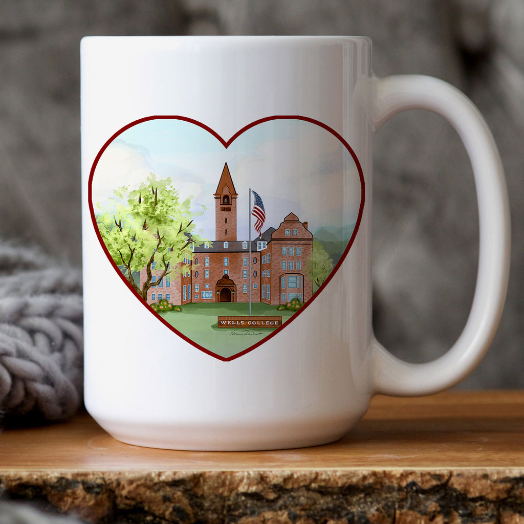 Wells College, Aurora, NY Ceramic Mug (15oz)