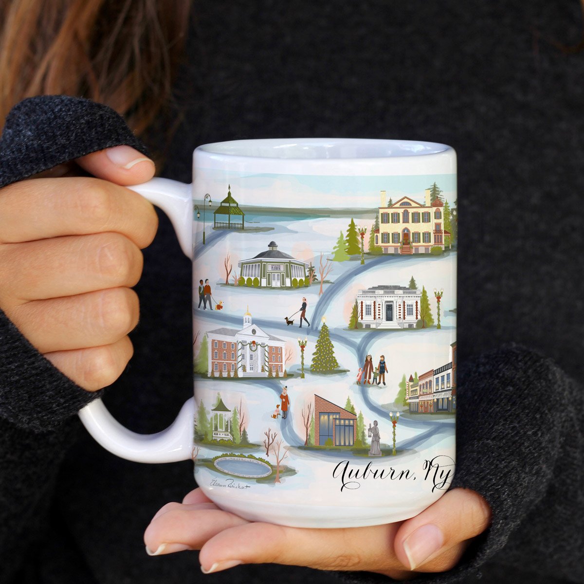 Auburn, NY 15oz Ceramic Mug - SALE