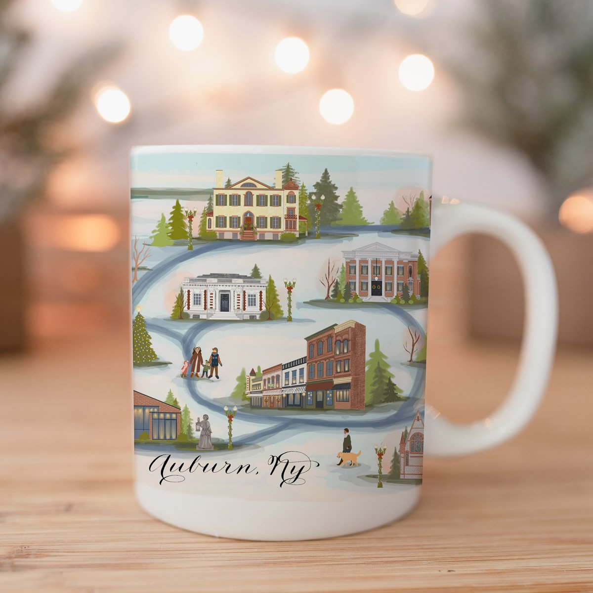 Auburn, NY 15oz Ceramic Mug - SALE