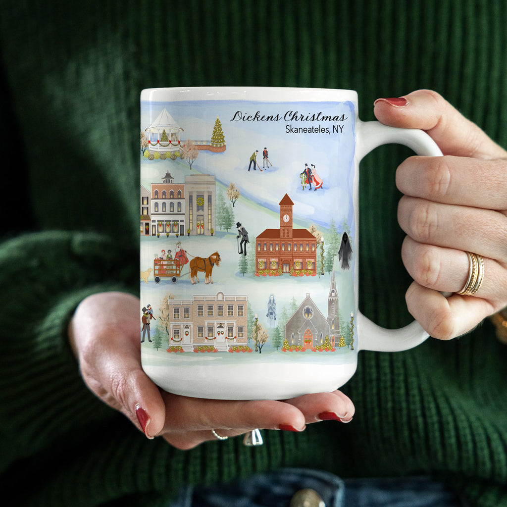 Dickens Christmas Skaneateles 15oz Mug