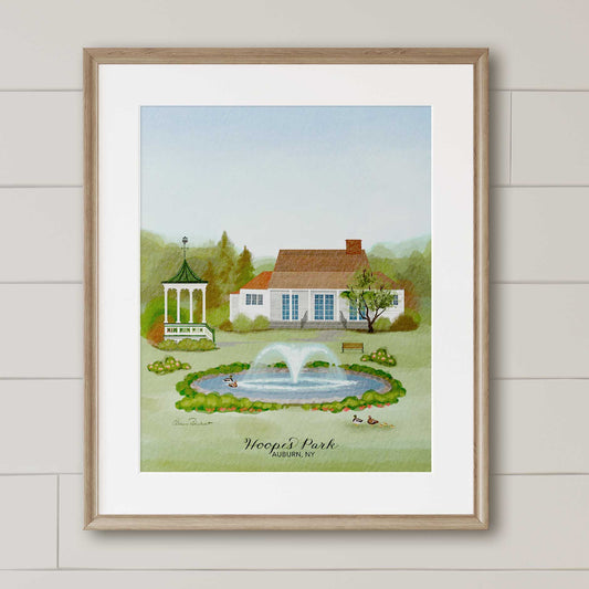 Hoopes Park Auburn, NY Summer Fine Art Print