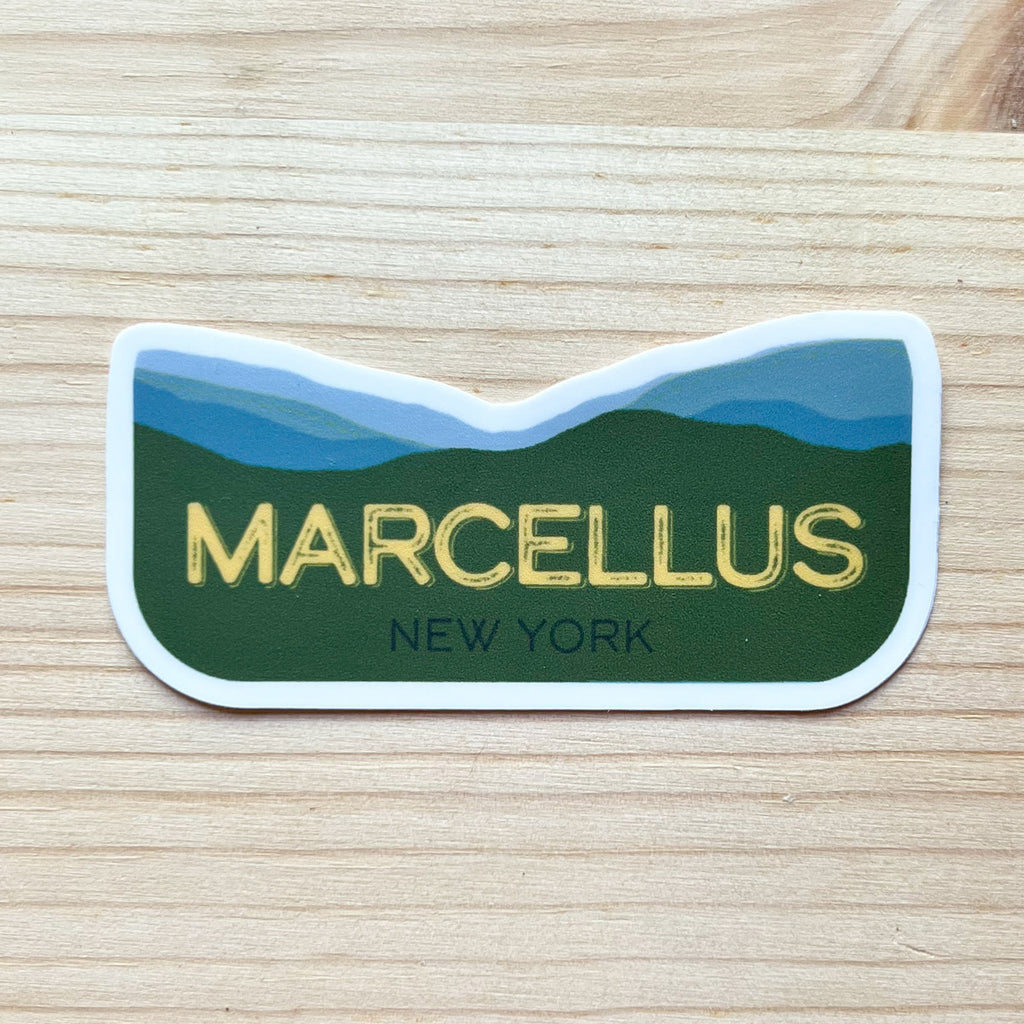 Marcellus NY Horizon Sticker