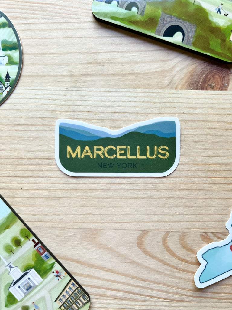 Marcellus NY Horizon Sticker