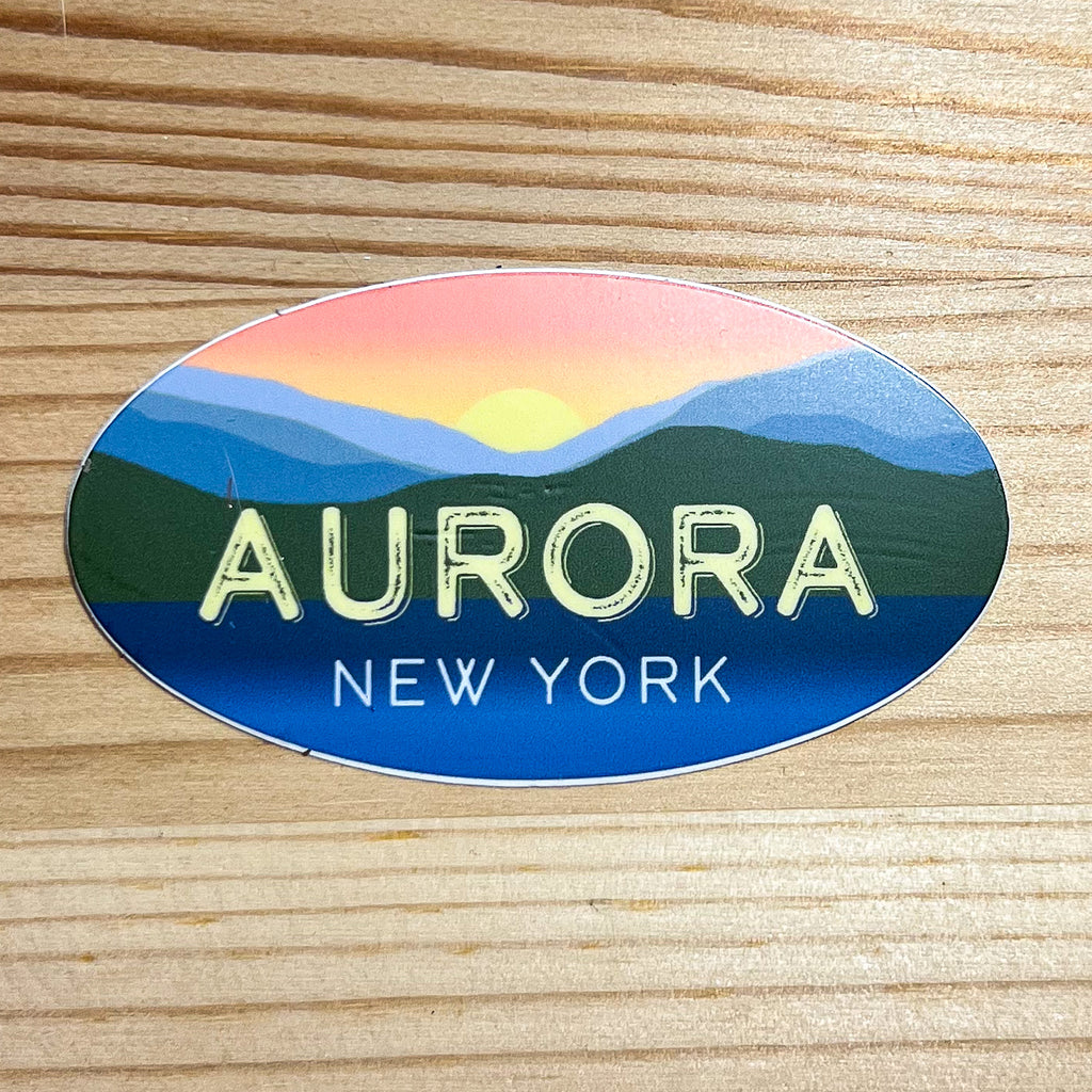 Aurora Sunset Sticker