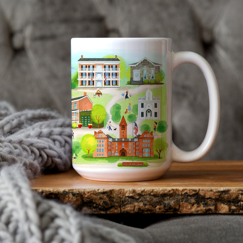 Aurora, NY Summer Mug (15oz)