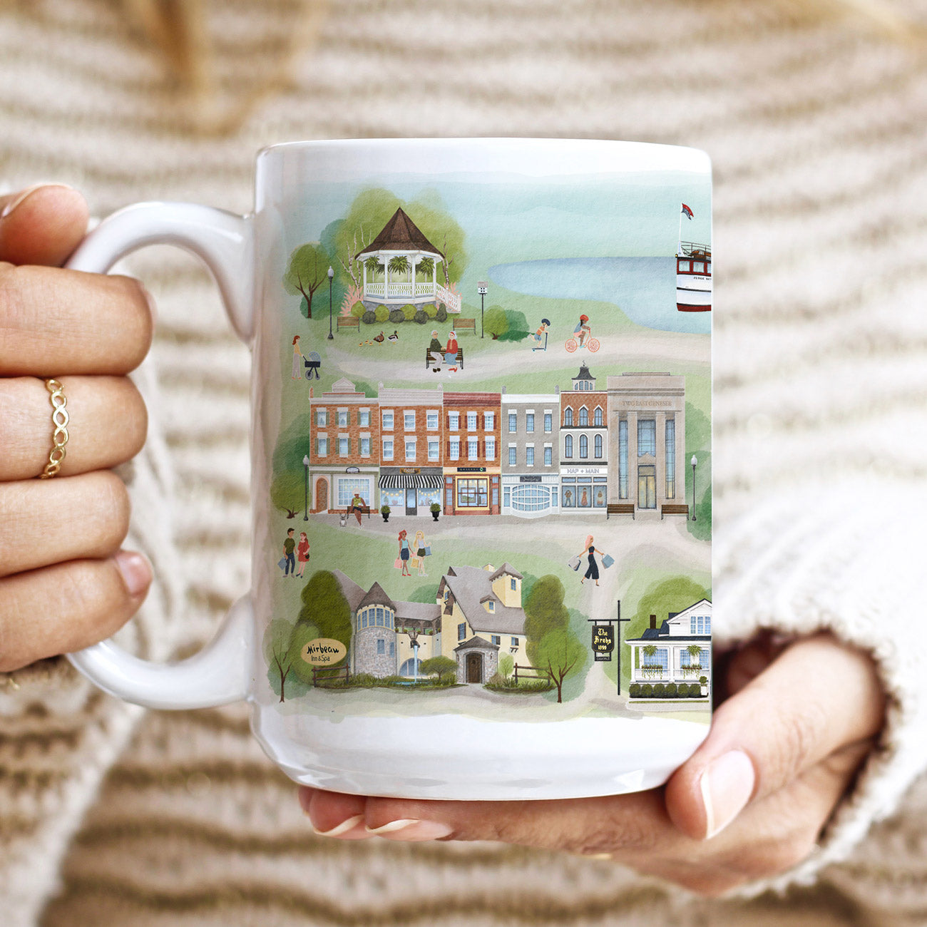 Skaneateles Summer Mug (15oz)